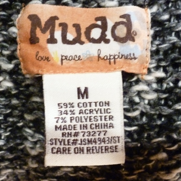 Cardigan button-down tunic length sweater - Picture 4 of 8